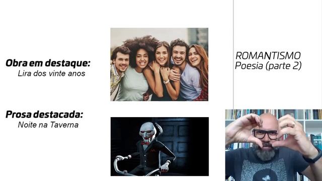 Romantismo Poesia (parte 2) Literatura com Helder Herik смотреть онлайн