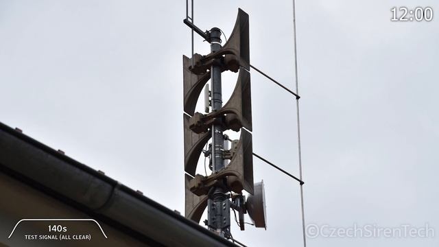 Zkouška Sirén | Siren Test | Sirenenprobe | Rájec-Jestřebí - TESLA UEAJ-II |05.08.2020|