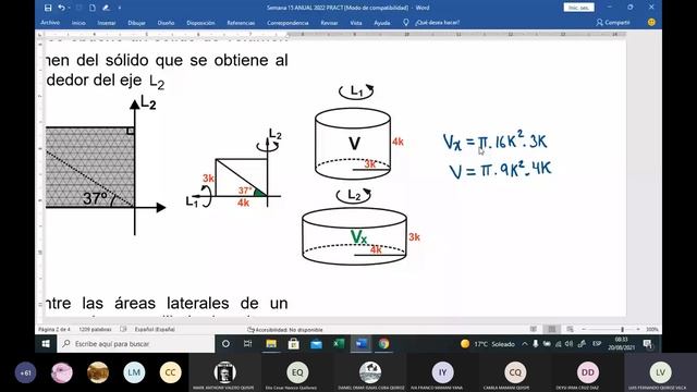 GEOMETRIA PROBLEMAS SOLIDOS DE REVOLUCION 1 смотреть онлайн
