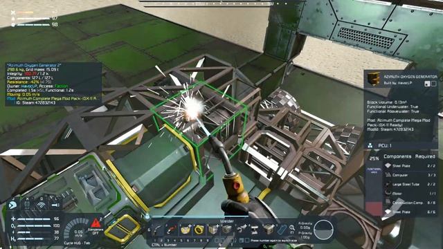 Space Engineers ~ Sunken Hope ~ Refit Bob ~ EP 010 смотреть онлайн