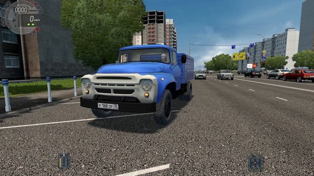 City Car Driving-КУПИЛ ЗиЛ-130,ДЛЯ РАБОТЫ,БОРТОВОЙ,ПЕРВАЯ РАБОТА,НА ЗИЛКЕ. смотреть онлайн
