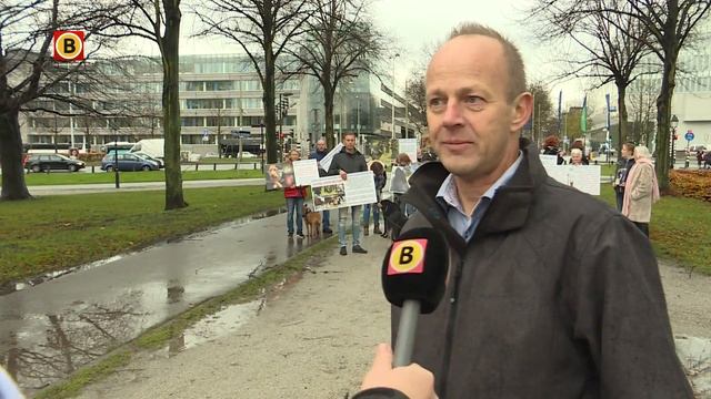 Hondenbezitters demonstreren in Den Haag tegen vlooien- en tekenbestrijdingsmiddel Bravecto van M.. смотреть онлайн