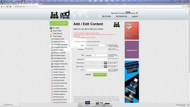 AddMefast - продвижение! смотреть онлайн