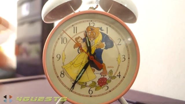 DISNEY ALARM CLOCK ~ BEAUTY AND THE BEAST смотреть онлайн