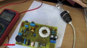 Импульсный блок питания на IR2153. Часть 2 - расчет трансформатора и первое включение