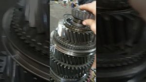 сборка коробки передач scania 5  серии