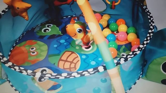 Развивающий коврик для детей Babybon "Черепашка" смотреть онлайн