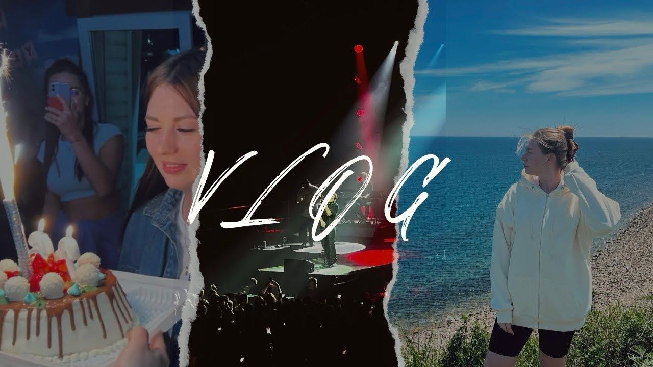 ВЛОГ: МОЯ НЕДЕЛЯ | День рождения | Концерт Три дня дождя & Jony смотреть онлайн