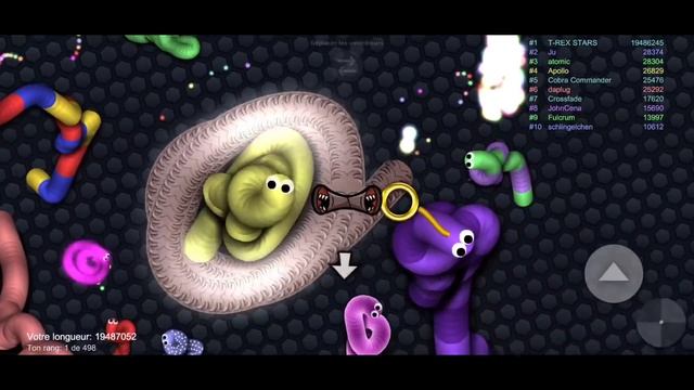 SLITHER.IO - EPIC SLITHER.IO SNAKE GAMEPLAY - SIREN HEAD SKIN - WORLD RECORD