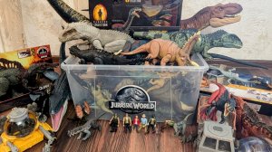 Моя коллекция динозавров Маттел 2024