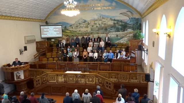 Общее пение ЦЦ ЕХБ г. Кривой Рог - Течет ли жизнь мирно смотреть онлайн