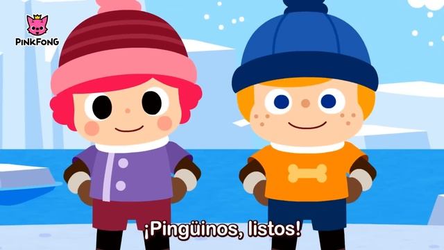 Pingüinos, A Bailar | Animales | PINKFONG Canciones Infantiles смотреть онлайн
