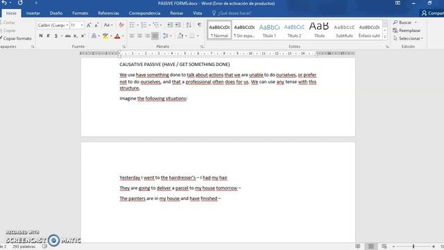 Have something done 1º Bachillerato смотреть онлайн