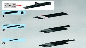 LEGO 7672 Instructions - The Force Unleashed - Rogue Shadow - Star Wars