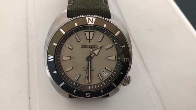 Seconds Hand Movement On The Seiko Prospex Land Tortoise SRPG13K1