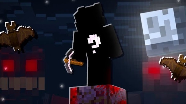 Я попал на один хоррор блок в майнкрафт 1 часть