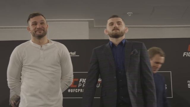 UFC Praga: encaradas do Media Day смотреть онлайн