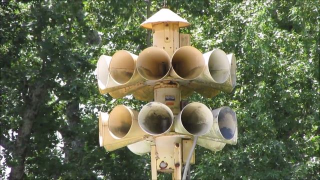 Federal Sign And Signal 3T22A Siren Test - Auburn, Al 6/25/14