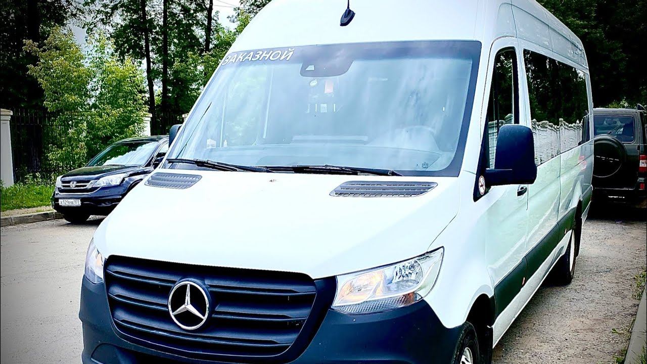Mercedes-Benz Sprinter 3 поколения, 2,2 МКПП 6ст. Очень краткий обзор! смотреть онлайн