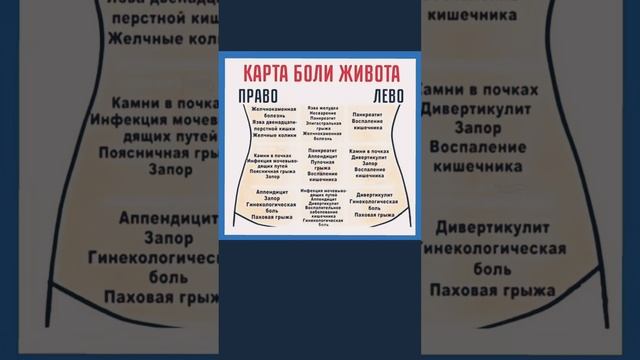 КАРТА БОЛИ ЖИВОТА #здоровье #питание #рецепты #заздоровье #народнаямедицина #пп #рецепты #заздоровь смотреть онлайн