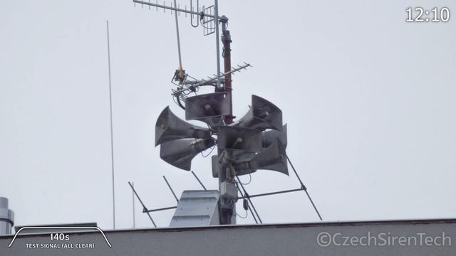 Zkouška sirén | Siren Test | Sirenenprobe | Prostějov - TESLA UEAJ #1 |02.01.2019| смотреть онлайн