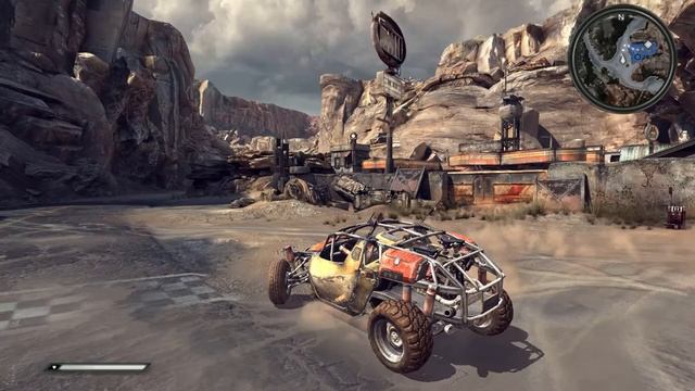Дрифт на багги в игре "Rage"!!! смотреть онлайн
