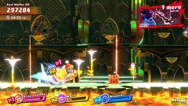 Final Bosses vs Soul Melter EX (3-Player) | Kirby Star Allies ᴴᴰ смотреть онлайн