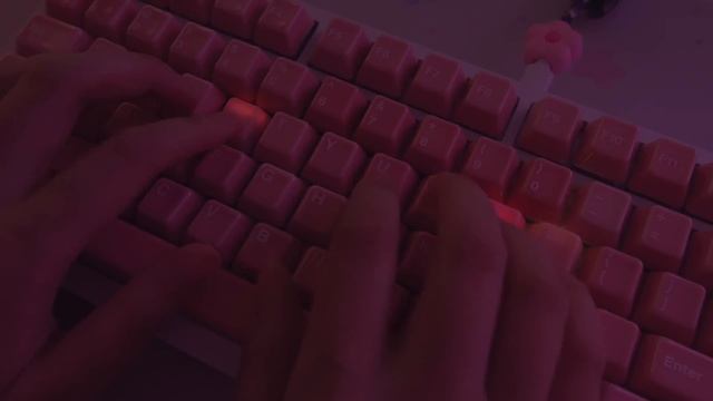 [Cozy ASMR] 2h keyboard typing on ceramic keycaps ☁ смотреть онлайн
