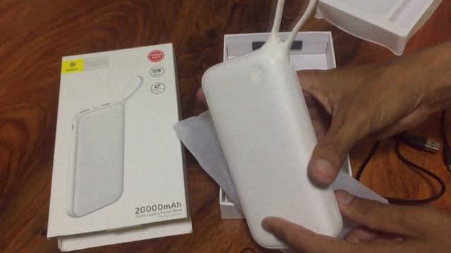 Baseus  Power Bank 20000mAh. Fast Charge Power Bank 3.0
