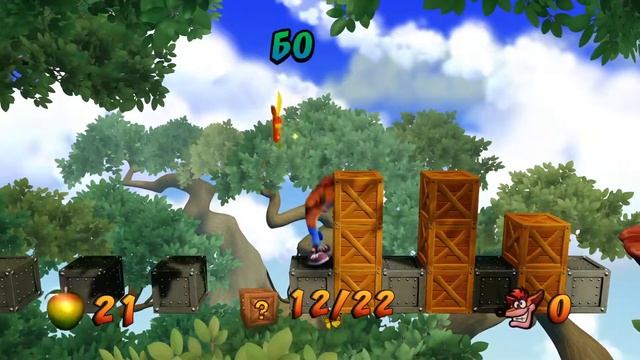 Приключения начинаются Crash Bandicoot