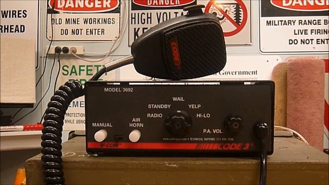 Code 3 V-CON 3692 Siren смотреть онлайн