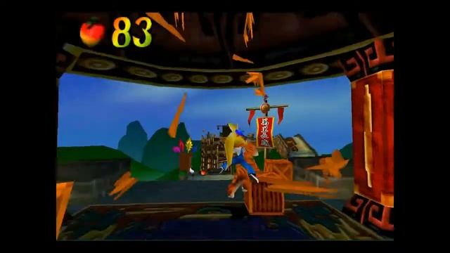 Crash Bandicoot Warped:Полное прохождение 1 мира . смотреть онлайн