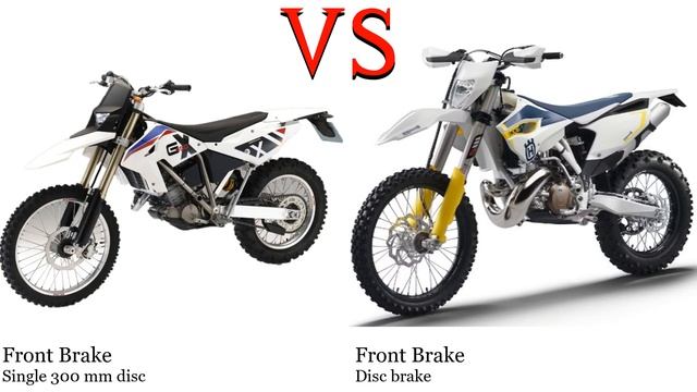 BMW G 450 X Sports Enduro vs Husqvarna TE 511 Test specification comparison смотреть онлайн