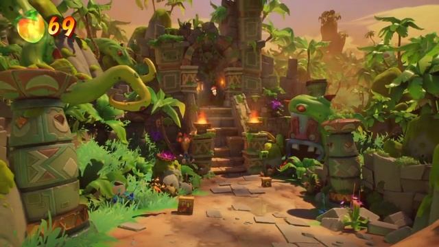 Ps Plus Free Game Crash Bandicoot™ 4: It's About Time Stage 1 Gameplay in Ps4 смотреть онлайн