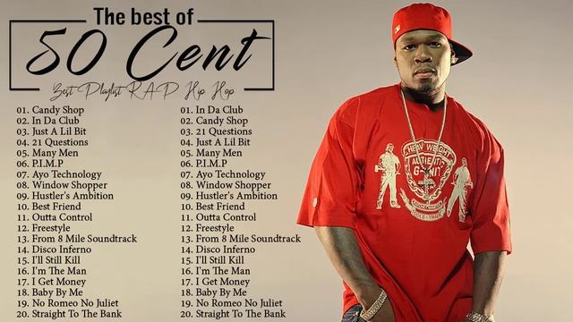 50Cent - Greatest Hits - Best Music Playlist - Rap Hip Hop 2022 (Full Album)