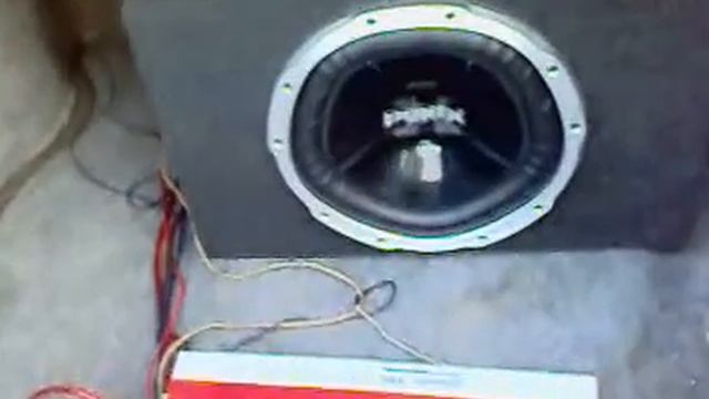 SubWoofer Sony X-Plode 1300 Watt in Vectra (Vol. on 40%) смотреть онлайн