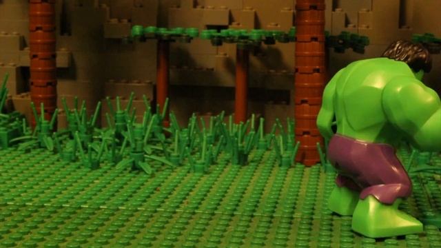 LEGO Trevor Henderson Hulk VS Siren Head (Animation) смотреть онлайн