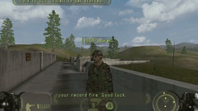 America's Army: Rise Of A Soldier (2005) [Xbox] Часть 1 из 2