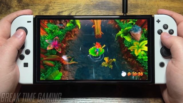 Crash Bandicoot 1 - Crash Bandicoot N. Sane Trilogy - Nintendo Switch OLED Gameplay