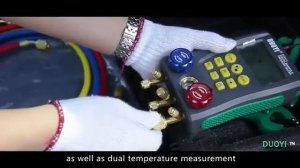 DY517A Refrigerat Digital Manifold Gauge Meter Refrigerant