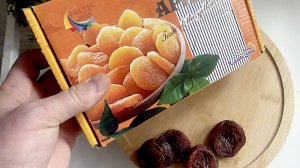 Натуральная узбекская курага шоколадная тёмная