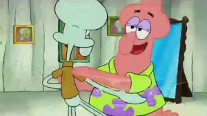 Губка Боб Патрик плюс Сквидвард