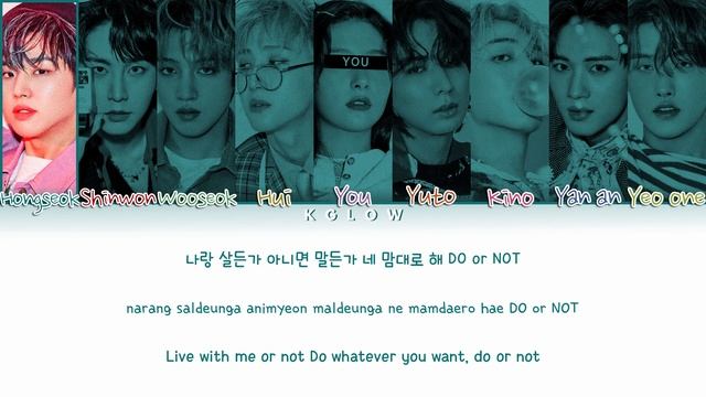 [Karaoke Ver.] PENTAGON (펜타곤) "DO or NOT'" (Color Coded Han/Ing/가사) (9 Members) смотреть онлайн