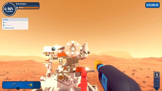Mystery Hatch location Clean Mars Rover: PowerWash Simulator смотреть онлайн