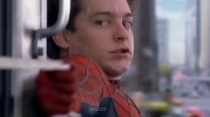 Spiderman doesn't stop the train