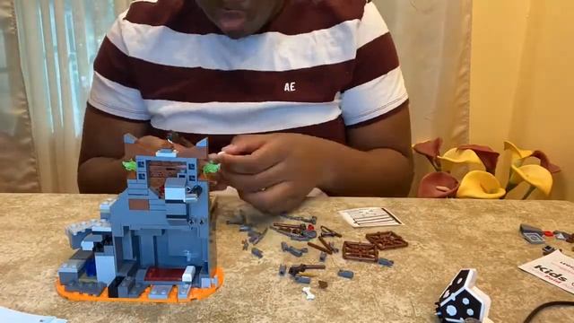Master Builder X LEGO Ninjago Master of the mountain Journey to the skull dungeons 71717 смотреть онлайн