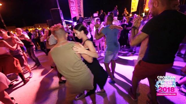 Saif Da & Roberta dancing in Rovinj @Croatian Summer Salsa Festival 2018 смотреть онлайн