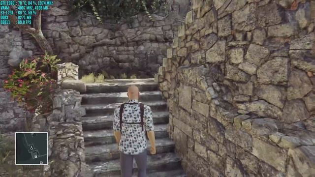 HITMAN: GTX 1070 OC | Ultra - 1440P | FRAME-RATE TEST смотреть онлайн