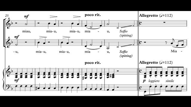 Gioacchino Rossini - Duetto Buffo Di Due Gatti