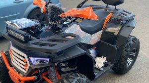 Сборка из коробки Квадроцикл Loncin 200cc